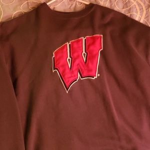 Wisconsin crewneck sweatshirt